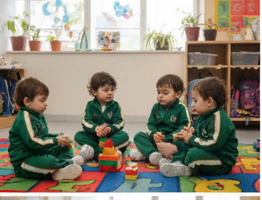 Foto de estudiantes en Kínder