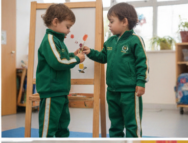 Foto de estudiantes en Kínder